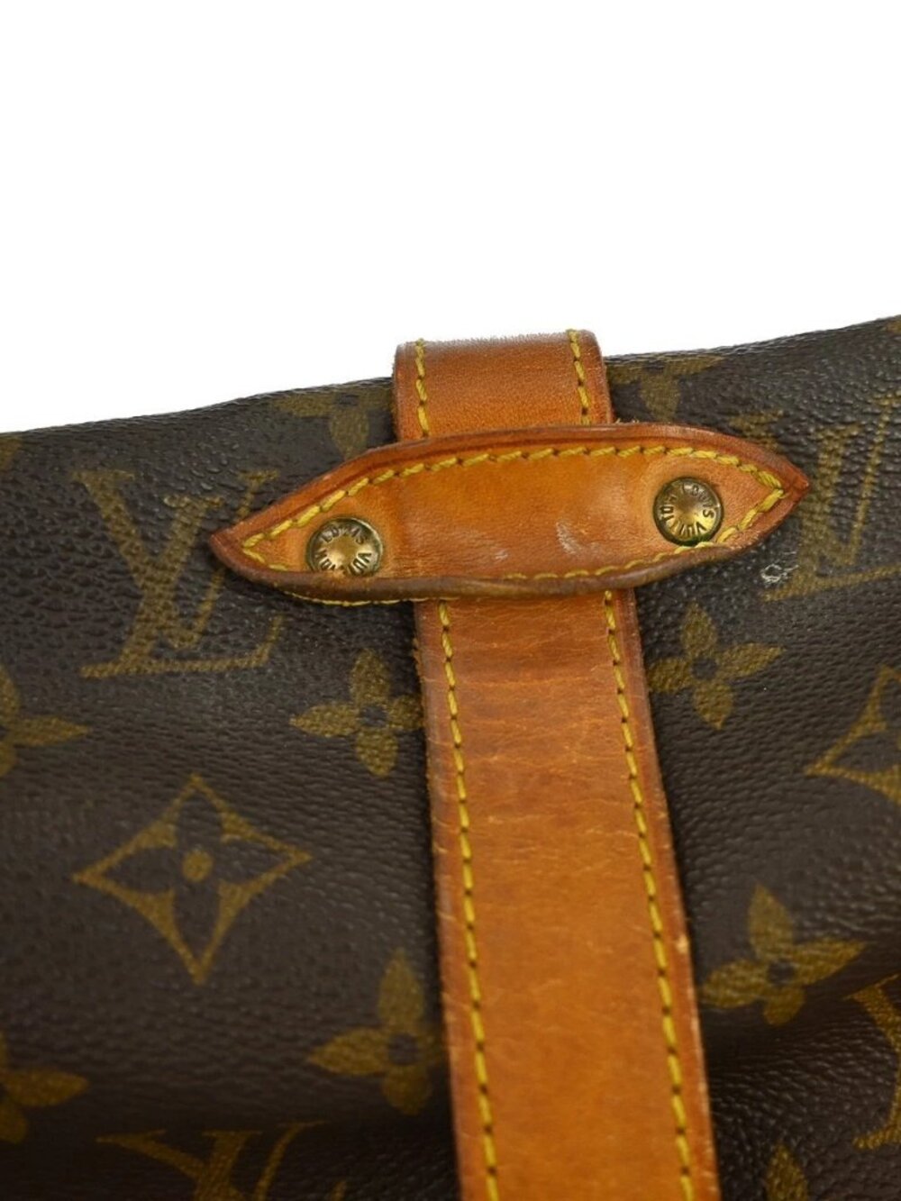 LOUIS VUITTON SAUMUR 35 SHOULDER BAG MONOGRAM - Picture 10 of 16